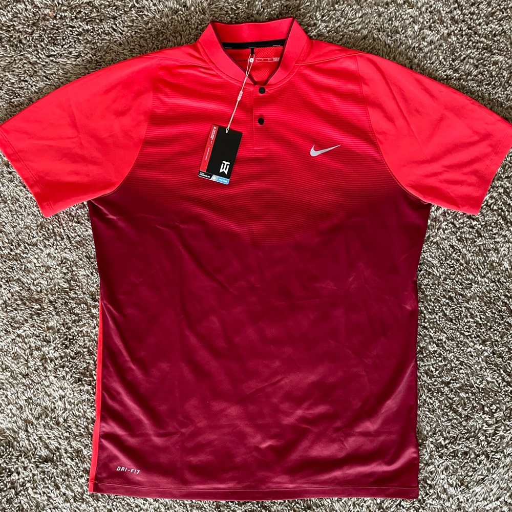 Mens Nike Tiger Woods Collection Golf Shirt